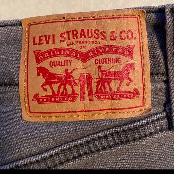 Levi's Wedgie Straight Button Fly Jean 30 - Picture 2 of 12